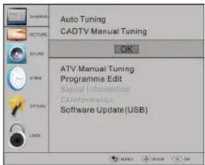 HAIER LET24T1000HF - DTV handmatig afstemmen (DVB-T) - 3