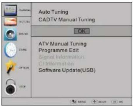 HAIER LET24T1000HF - 2 Sintonizzazione manuale DTV (DVB-C) - 1