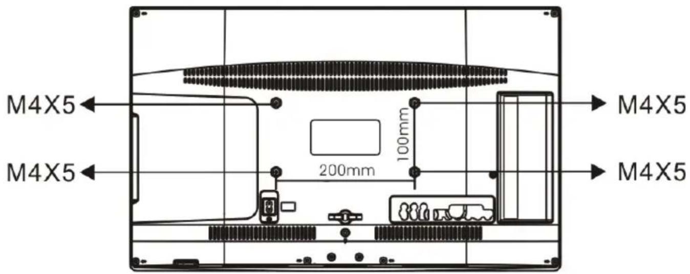 HAIER LET24T1000HF - INSTRUCCIONES DE INSTALACIÓN PARA EL MONTAJE EN PARED - 4