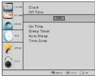 HAIER LET24T1000HF - 4.TIME MENU - 1