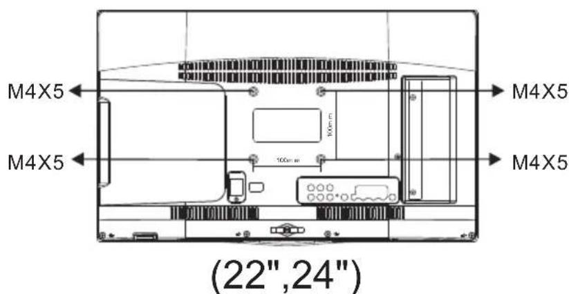 HAIER LET19T1000H - WALL MOUNTING INSTALLATION GUIDELINES - 4