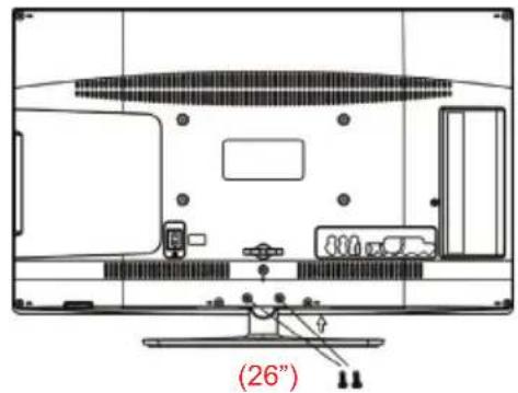 HAIER LET19T1000H - Montageanleitung für Standfuß - 4
