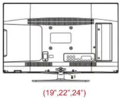 HAIER LET19T1000H - Istruzioni di assemblaggio della base di sostegno - 3