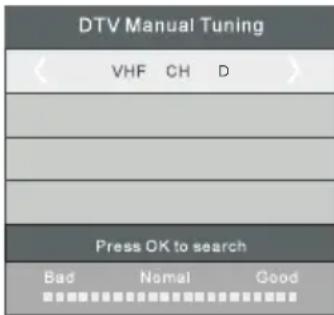 HAIER LET19T1000H - DTV Manual Tuning (DVB-T) - 2