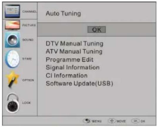 HAIER LET19T1000H - Automatisch afstemmen (DVB-T) - 1