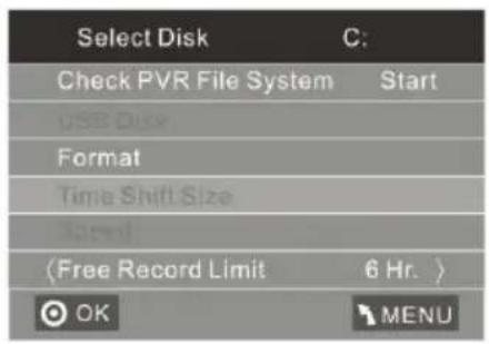 HAIER LET19T1000H - Préparer l'enregistrement d'un programme - 2