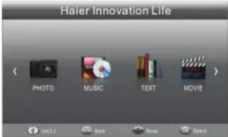 HAIER LET19T1000H - USB-speler - 1