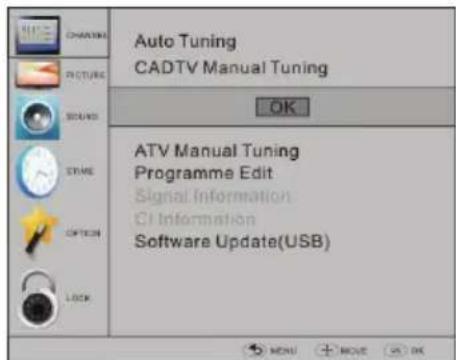 HAIER LET19T1000H - Sintonizzazione manuale DTV (DVB-C) - 1