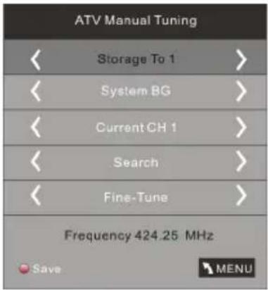HAIER LET19T1000H - Recherche manuelle DTV (DVB-C) - 3