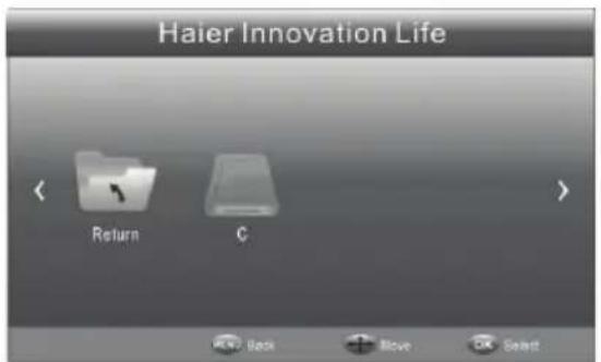 HAIER LET19T1000H - USB-Player - 2