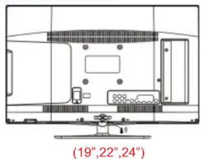 HAIER LET19T1000H - Montageanleitung für Standfuß - 3