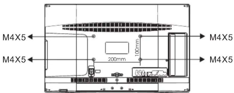 HAIER LET19T1000H - WALL MOUNTING INSTALLATION GUIDELINES - 3