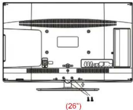HAIER LET19T1000H - Istruzioni di assemblaggio della base di sostegno - 4