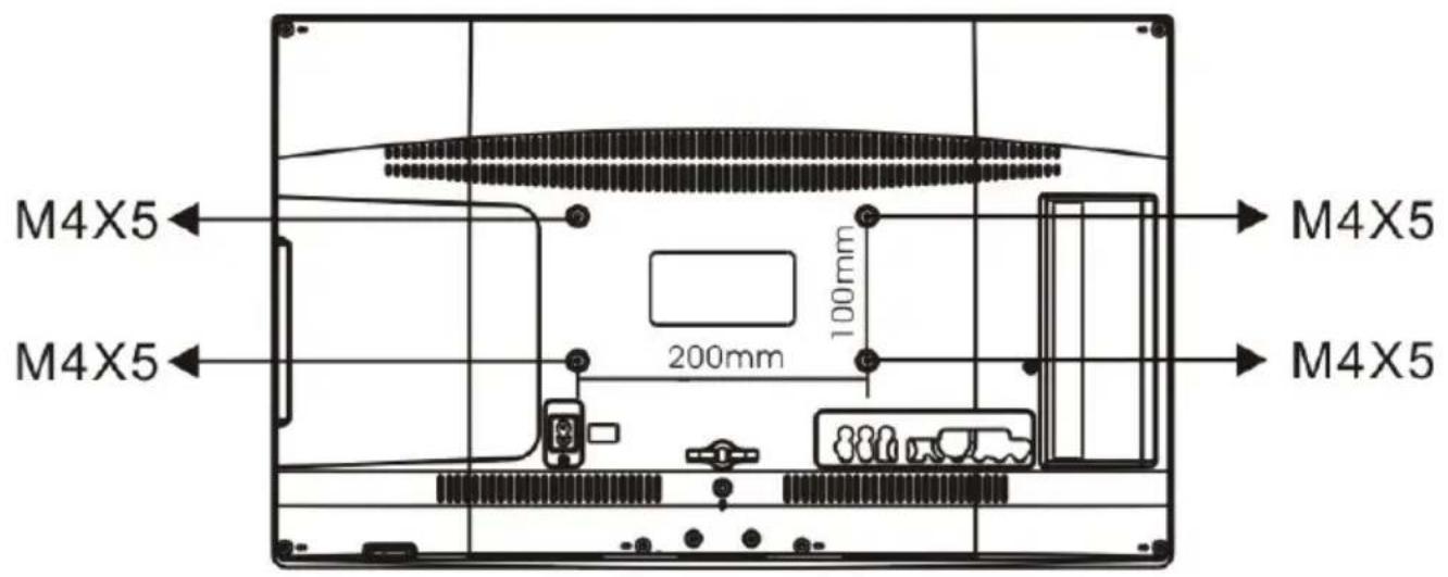 HAIER LET19T1000H - WANDMONTAGE - 8