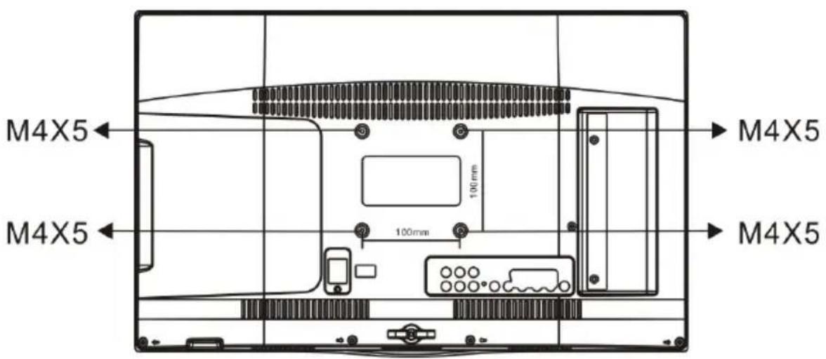 HAIER LET19T1000H - DIRECTIVES D'INSTALLATION DU SUPPORT MURAL - 7