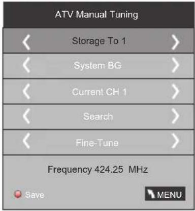 HAIER LET19T1000H - ATV Manual tuning : - 1