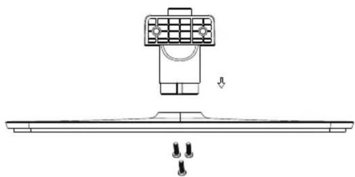 HAIER LET19T1000H - Base Stand Assembly Instruction - 1