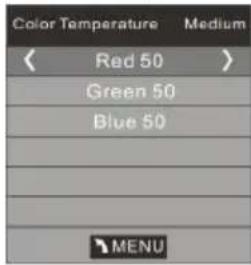 HAIER LET19T1000H - MENU DE IMAGEN - 3