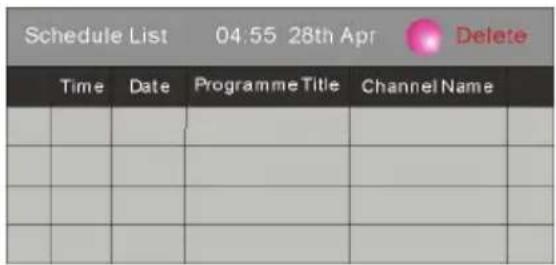 HAIER LET19T1000H - Schedule (Programme) - 2