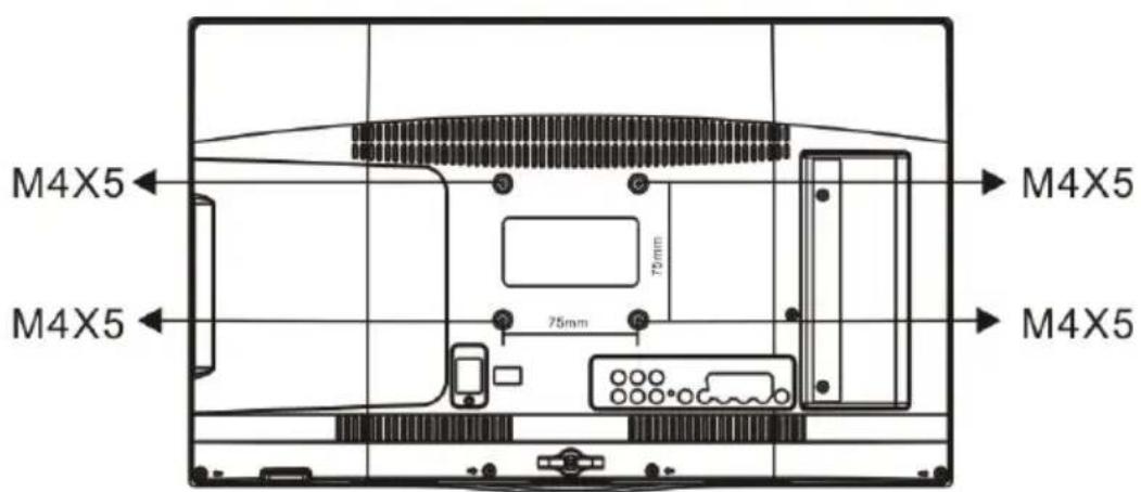 HAIER LET19T1000H - INSTRUCCIONES DE INSTALLACION PARA EL MONTAJE EN PARED - 7