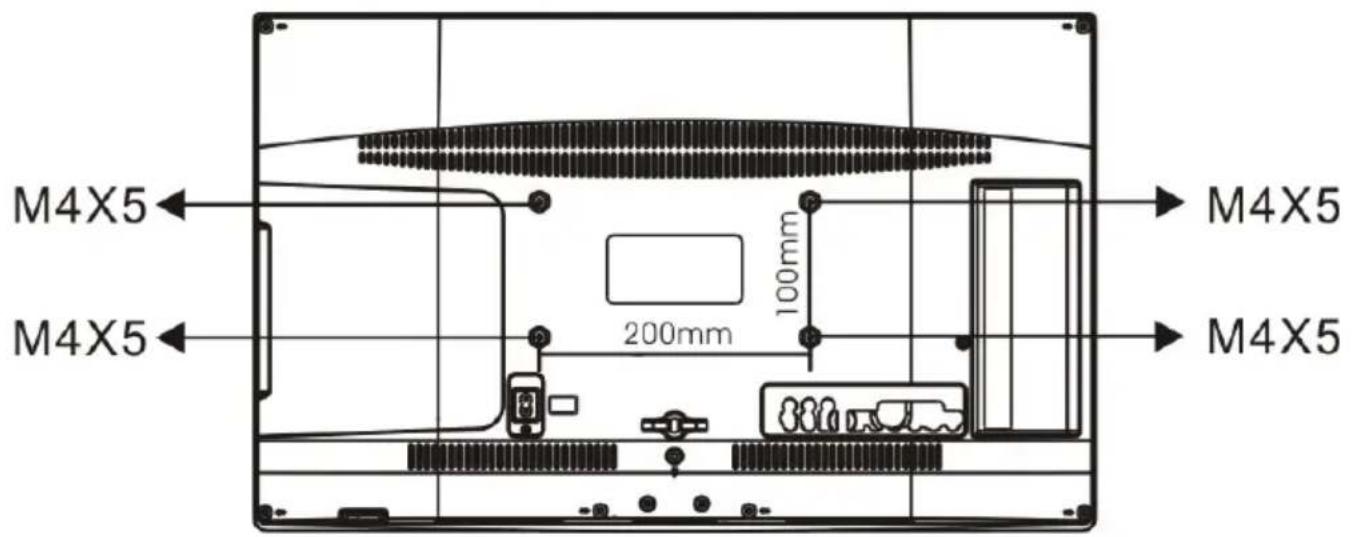 HAIER LET19T1000H - INSTRUCCIONES DE INSTALLACION PARA EL MONTAJE EN PARED - 9