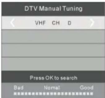 HAIER LET19T1000H - sintonización manual de DTV (DVB-T) - 2