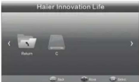 HAIER LET19T1000H - USB-speler - 2