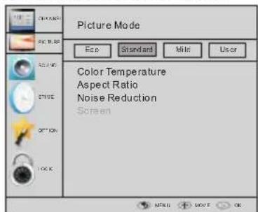 HAIER LET19T1000H - 2.PICTURE MENU - 1