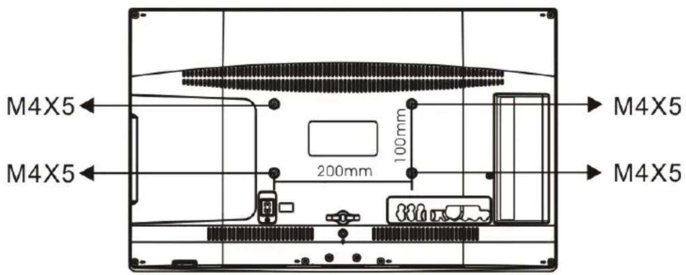 HAIER LET19T1000H - LINEEGUIDA PER L'INSTALLAZIONA A MURO - 8