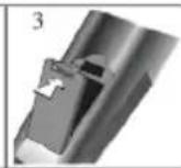 HAIER LET19T1000H - Inserte las baterias en el mando a distancia - 3