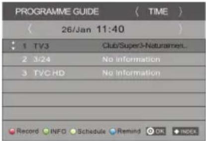 HAIER LET19T1000H - MENU EPG (Guía electrónica de programación) - 1
