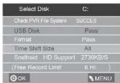 HAIER LE50M600CF - Formatteren: - 6