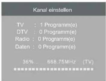 HAIER LE50M600CF - 1) Automatischer Kanalsuchlauf (DVB-T) - 4