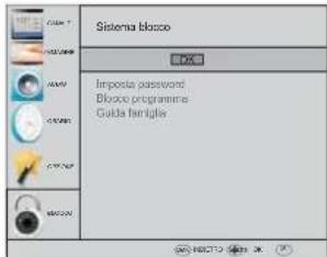 HAIER LE50M600CF - Menu blocco - 1