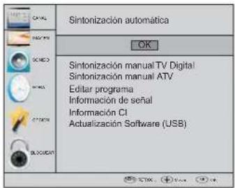 HAIER LE50M600CF - 1.1) Sintonia automatica (DVB-T) - 1