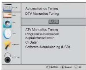 HAIER LE50M600CF - 2.1) DTV Manueller Kanalsuchlauf (DVB-T) - 1