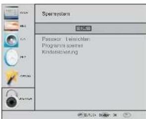 HAIER LE50M600CF - 6.SPERRMENU - 1