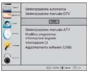 HAIER LE50M600CF - 2.1) Sintonizzazione manuale DTV (DVB-T) - 1