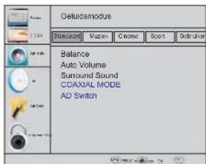 HAIER LE50M600CF - GELUID MENU - 1