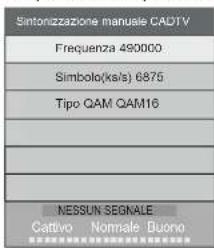 HAIER LE50M600CF - Sintonizzazione manuale DTV (DVB-C) - 2