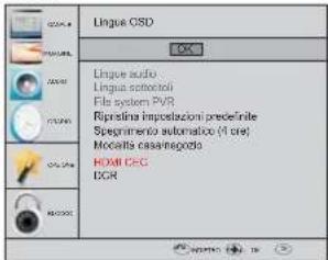 HAIER LE50M600CF - Menu opzioni - 1