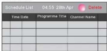 HAIER LE50M600CF - Schedule - 1