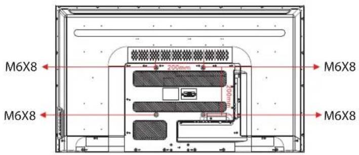 HAIER LE50M600CF - DIRECTIVES D'INSTALLATION DU SUPPORT MURAL - 3