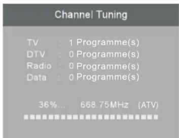 HAIER LE50M600CF - 1.1)Auto Tuning (DVB-T) - 4