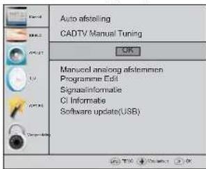 HAIER LE50M600CF - 2.2)DTV handmatig afstemmen (DVB-C) - 1