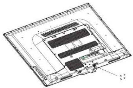 HAIER LE50M600CF - Instructions pour l'assemblage du support - 1