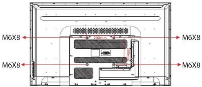HAIER LE50M600CF - LINEEGUIDA PER L'INSTALLAZIONA MURO - 3