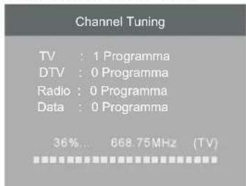 HAIER LE50M600CF - 1) Automatisch afstemmen (DVB-T) - 4