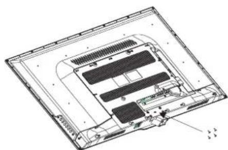 HAIER LE50M600CF - Base Stand Assembly Instruction - 1