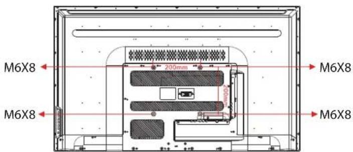 HAIER LE50M600CF - INSTRUCCIONES DE INSTALLACION PARA EL MONTAJE EN PARED - 3